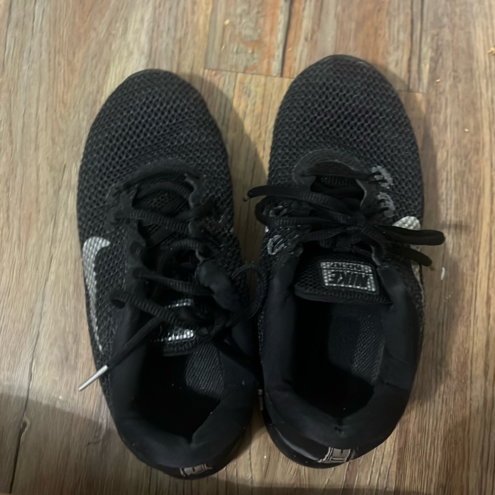 Black Nike sneaker